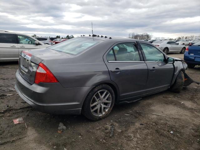 3FAHP0JA8AR394571 - 2010 FORD FUSION SEL GRAY photo 3