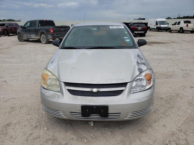 1G1AK15F077302917 - 2007 CHEVROLET COBALT LS SILVER photo 5