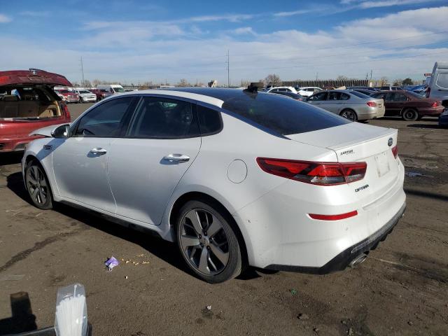 5XXGT4L32KG374839 - 2019 KIA OPTIMA LX WHITE photo 2