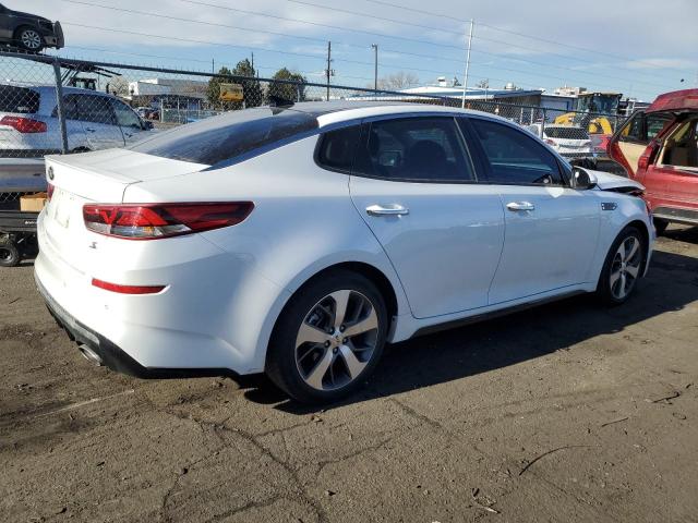 5XXGT4L32KG374839 - 2019 KIA OPTIMA LX WHITE photo 3