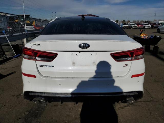 5XXGT4L32KG374839 - 2019 KIA OPTIMA LX WHITE photo 6