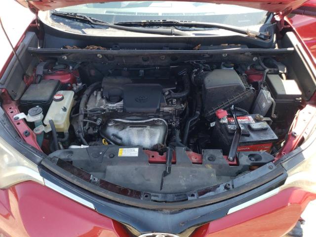 JTMRFREV4GJ060074 - 2016 TOYOTA RAV4 XLE RED photo 12