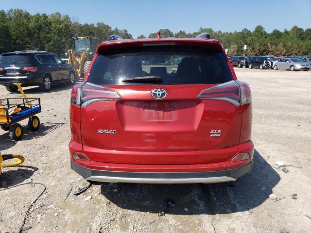 JTMRFREV4GJ060074 - 2016 TOYOTA RAV4 XLE RED photo 6