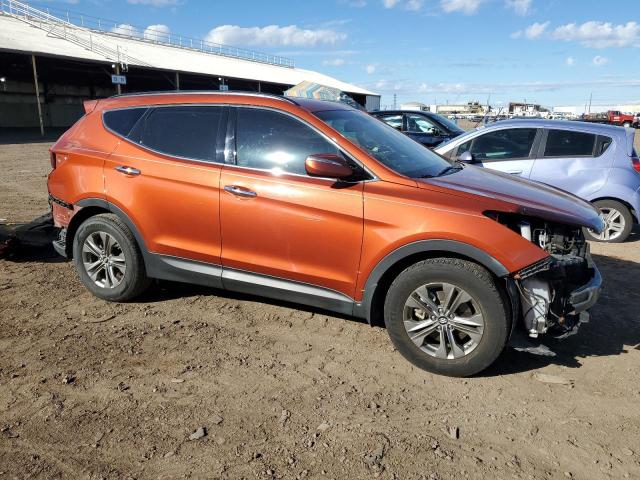 5XYZU3LB7EG155852 - 2014 HYUNDAI SANTA FE S ORANGE photo 4