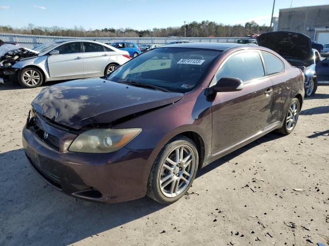 JTKDE167180241244 - 2008 TOYOTA SCION TC PURPLE photo 1