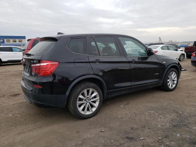 5UXWX9C50D0A10794 - 2013 BMW X3 XDRIVE28I BLACK photo 3