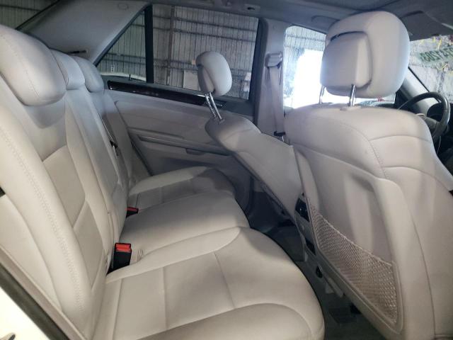 4JGBB8GB4AA597749 - 2010 MERCEDES-BENZ ML 350 4MATIC WHITE photo 10