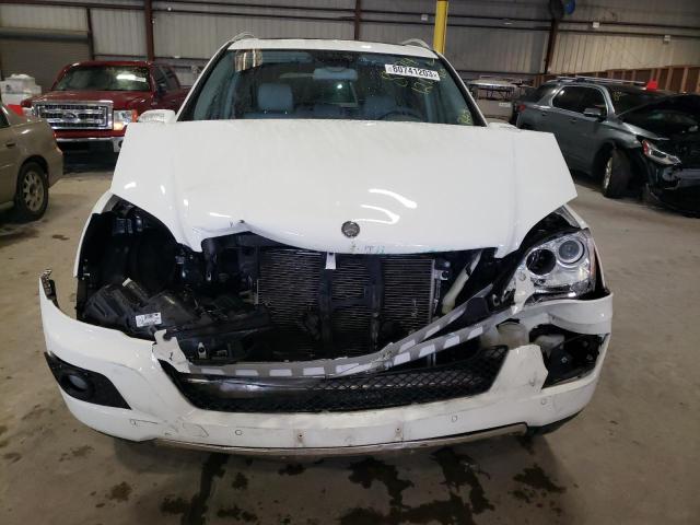 4JGBB8GB4AA597749 - 2010 MERCEDES-BENZ ML 350 4MATIC WHITE photo 5