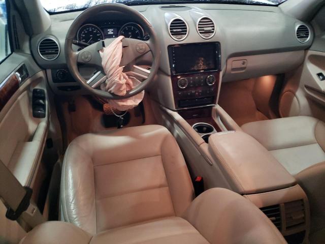 4JGBB8GB4AA597749 - 2010 MERCEDES-BENZ ML 350 4MATIC WHITE photo 8