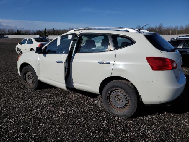 JN8AS5MV7AW136369 - 2010 NISSAN ROGUE S WHITE photo 2