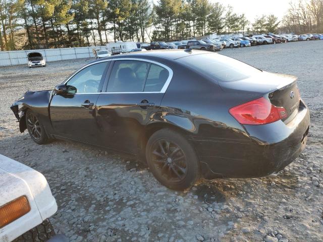 JNKBV61E18M215347 - 2008 INFINITI G35 BLACK photo 2