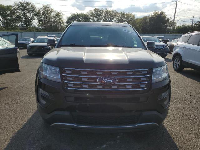 1FM5K7D84HGD51582 - 2017 FORD EXPLORER XLT შავი ფოტო 5