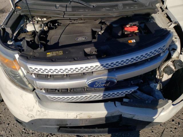 1FMHK7D80BGA44978 - 2011 FORD EXPLORER XLT WHITE photo 12