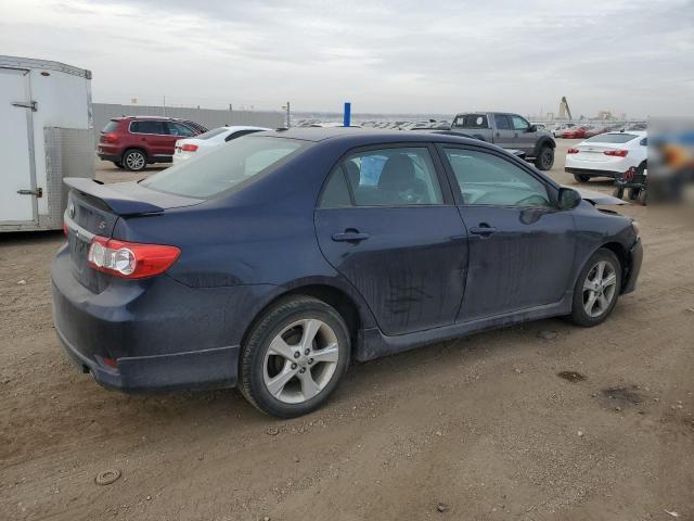 2T1BU4EE3BC554974 - 2011 TOYOTA COROLLA BASE BLUE photo 3