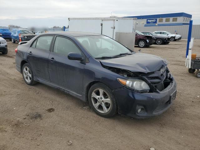 2T1BU4EE3BC554974 - 2011 TOYOTA COROLLA BASE BLUE photo 4