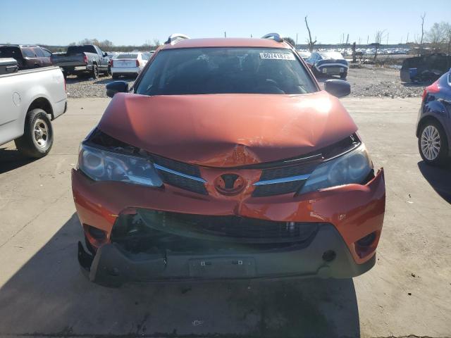 JTMZFREV4FD066955 - 2015 TOYOTA RAV4 LE ORANGE photo 5