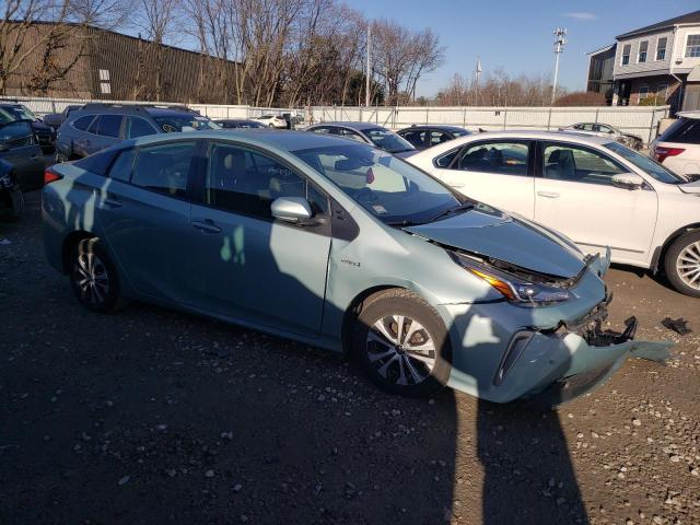 JTDL9MFU0M3025537 - 2021 TOYOTA PRIUS LE TURQUOISE photo 4