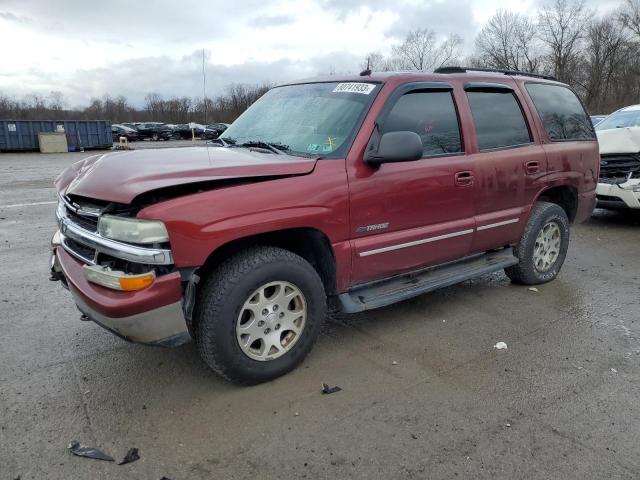 1GNEK13Z53J175317 - 2003 CHEVROLET TAHOE K1500 BURGUNDY photo 1