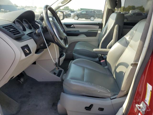 2C4RVABG9ER134740 - 2014 VOLKSWAGEN ROUTAN SE RED photo 7