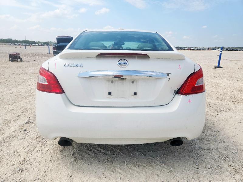 1N4AA51E79C806931 - 2009 NISSAN MAXIMA S WHITE photo 6