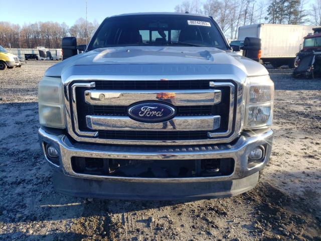 1FT8W3BT3DEB02718 - 2013 FORD F350 SUPER DUTY SILVER photo 5