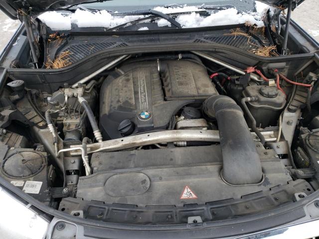 5UXKR0C51E0C24652 - 2014 BMW X5 XDRIVE35I GRAY photo 12