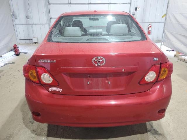 2T1BU4EE5AC325212 - 2010 TOYOTA COROLLA BASE 红色 照片 6
