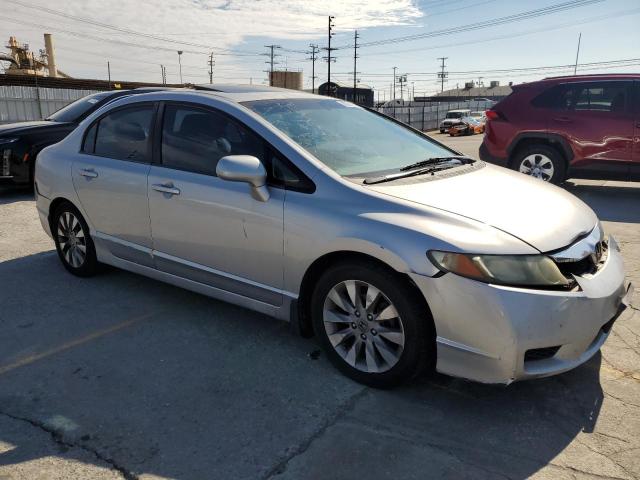 2HGFA1F92BH516671 - 2011 HONDA CIVIC EXL SILVER photo 4