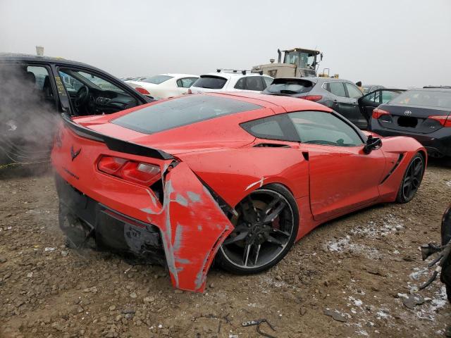 1G1YM2D75F5121346 - 2015 CHEVROLET CORVETTE STINGRAY Z51 3LT RED photo 3