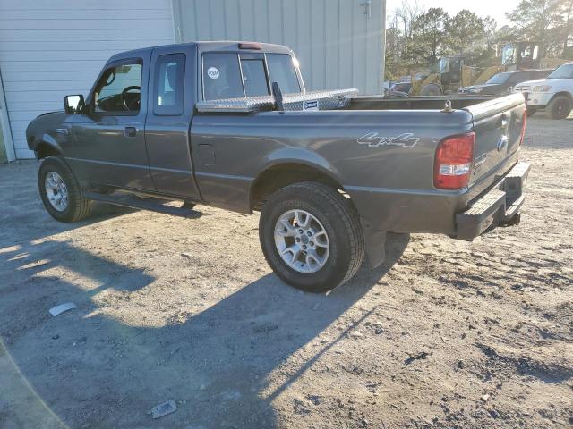 1FTLR4FE6BPA67340 - 2011 FORD RANGER SUPER CAB GRAY photo 2