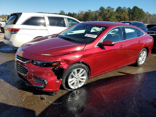 1G1ZD5ST7JF266316 - 2018 CHEVROLET MALIBU LT RED photo 1