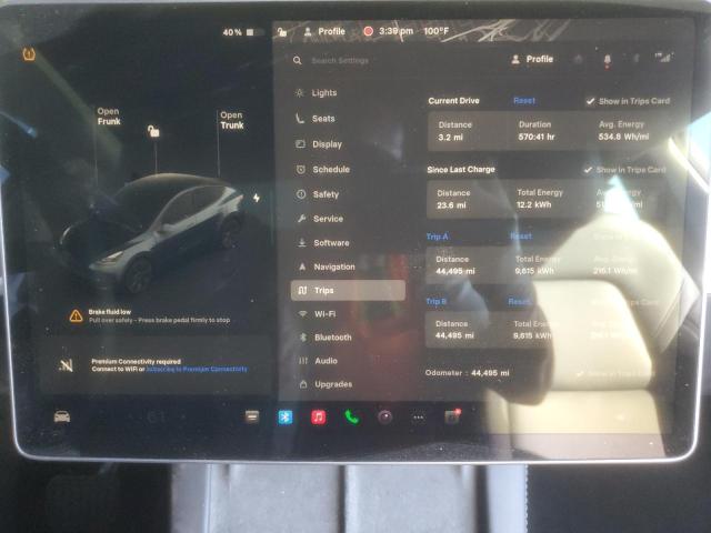 7SAYGDED5RF202755 - 2024 TESLA MODEL Y CHARCOAL photo 9