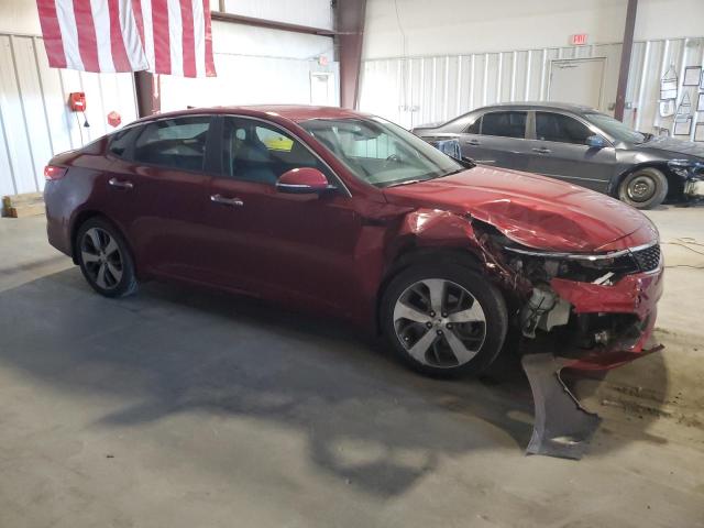 5XXGT4L37LG409179 - 2020 KIA OPTIMA LX BURGUNDY photo 4