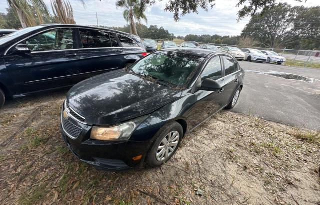 1G1PD5SHXB7170565 - 2011 CHEVROLET CRUZE LS BLACK photo 2