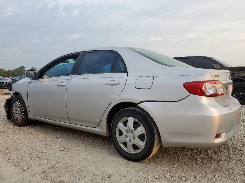 2T1BU4EE4BC546463 - 2011 TOYOTA COROLLA BASE SILVER photo 2