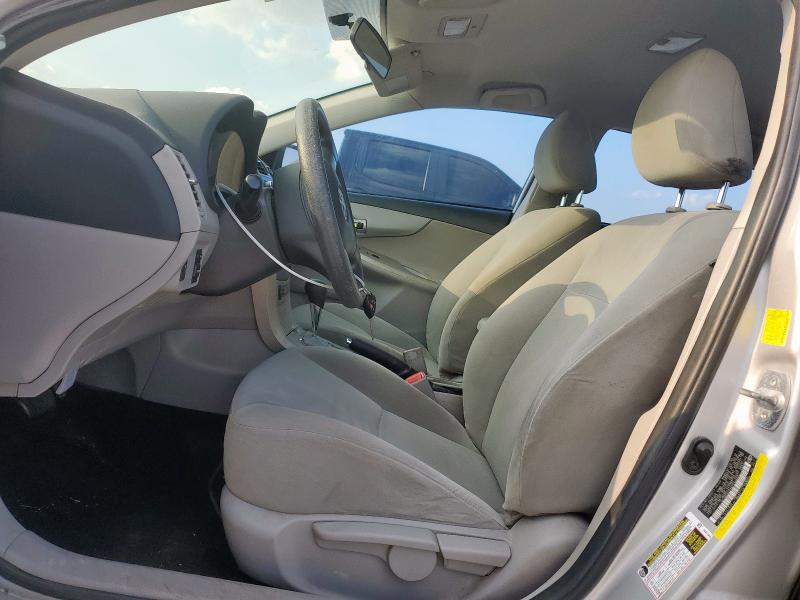 2T1BU4EE4BC546463 - 2011 TOYOTA COROLLA BASE SILVER photo 7