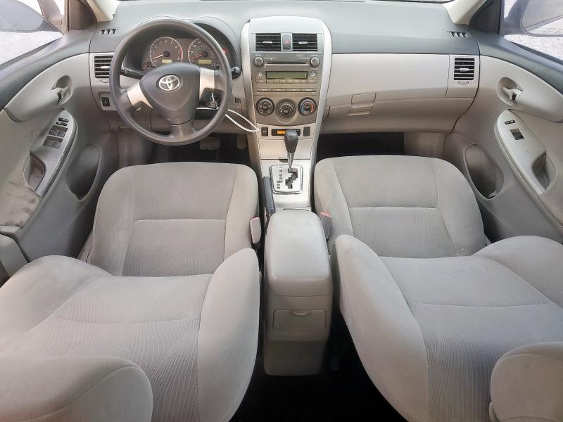 2T1BU4EE4BC546463 - 2011 TOYOTA COROLLA BASE SILVER photo 8