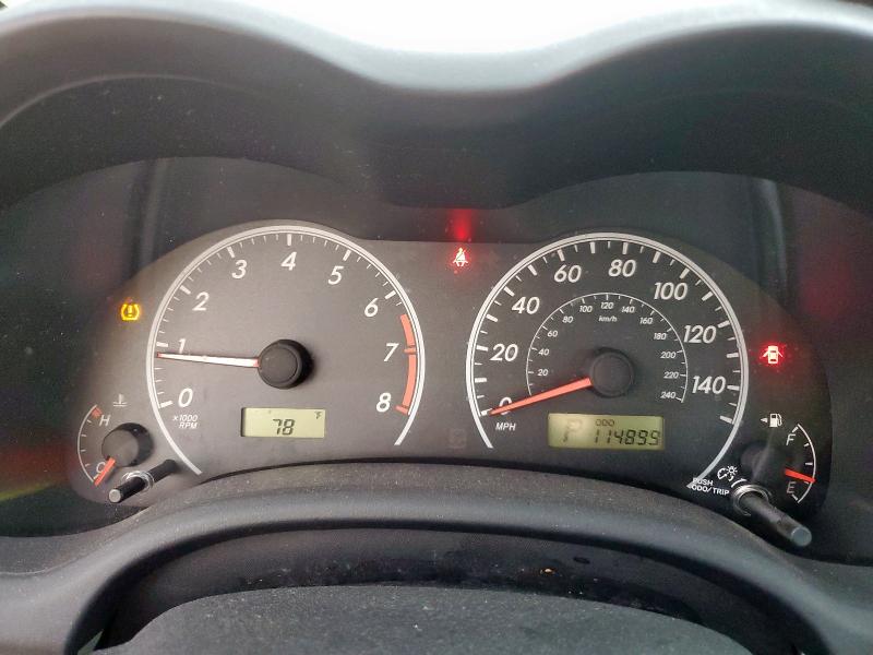 2T1BU4EE4BC546463 - 2011 TOYOTA COROLLA BASE SILVER photo 9