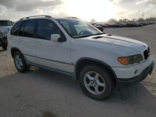 5UXFA53563LV94123 - 2003 BMW X5 3.0I WHITE photo 4