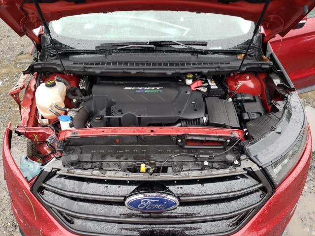 2FMPK4AP0JBC23713 - 2018 FORD EDGE SPORT RED photo 12