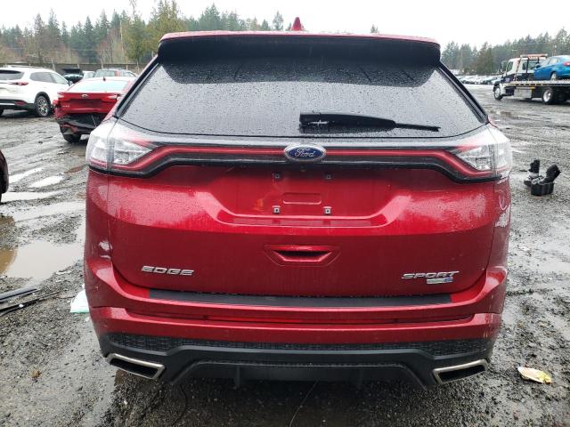 2FMPK4AP0JBC23713 - 2018 FORD EDGE SPORT RED photo 6