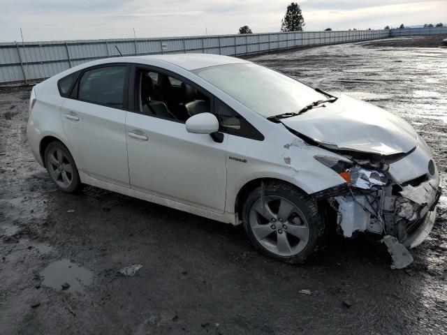 JTDKN3DU1D1636936 - 2013 TOYOTA PRIUS WHITE photo 4