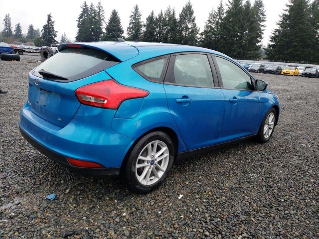 1FADP3K20HL246804 - 2017 FORD FOCUS SE BLUE photo 3