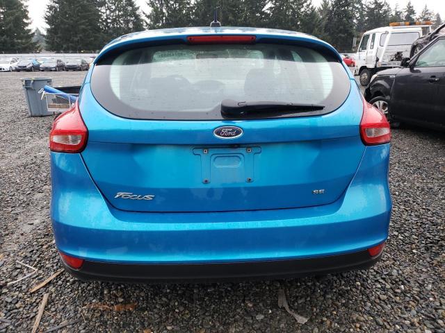 1FADP3K20HL246804 - 2017 FORD FOCUS SE BLUE photo 6