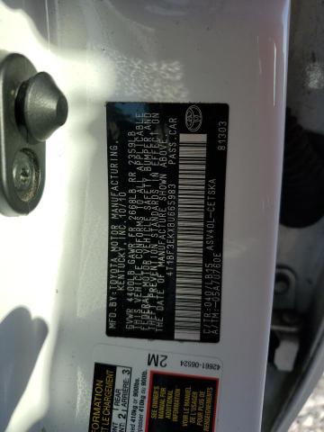 4T1BF3EKXBU665983 - 2011 TOYOTA CAMRY BASE أبيض صورة 13