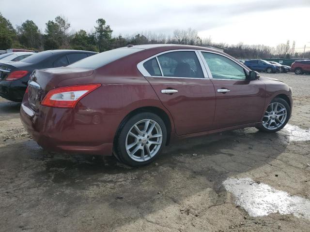 1N4AA5AP3AC834280 - 2010 NISSAN MAXIMA S BURGUNDY photo 3