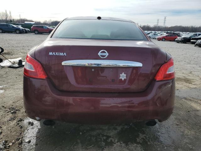 1N4AA5AP3AC834280 - 2010 NISSAN MAXIMA S BURGUNDY photo 6