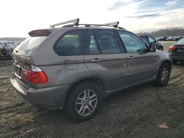 5UXFA13555LU48257 - 2005 BMW X5 3.0I TAN photo 3