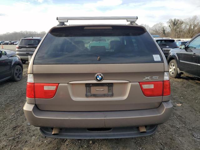 5UXFA13555LU48257 - 2005 BMW X5 3.0I TAN photo 6