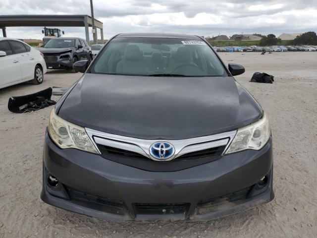 4T1BD1FK5EU099017 - 2014 TOYOTA CAMRY HYBRID CHARCOAL photo 5